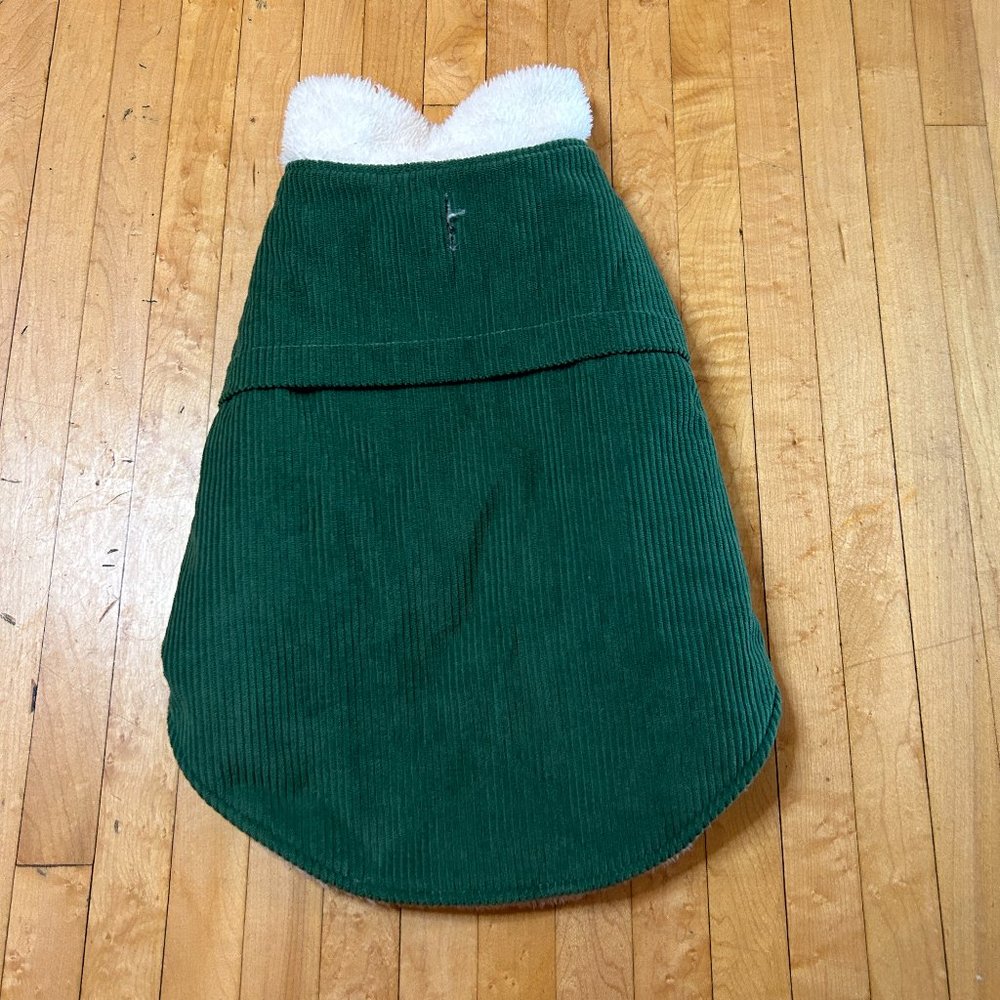 Velcro Faux-Sherpa Lined Dog Vest